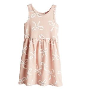 H&M EUC 100% Cotton Precious French Bow Dress